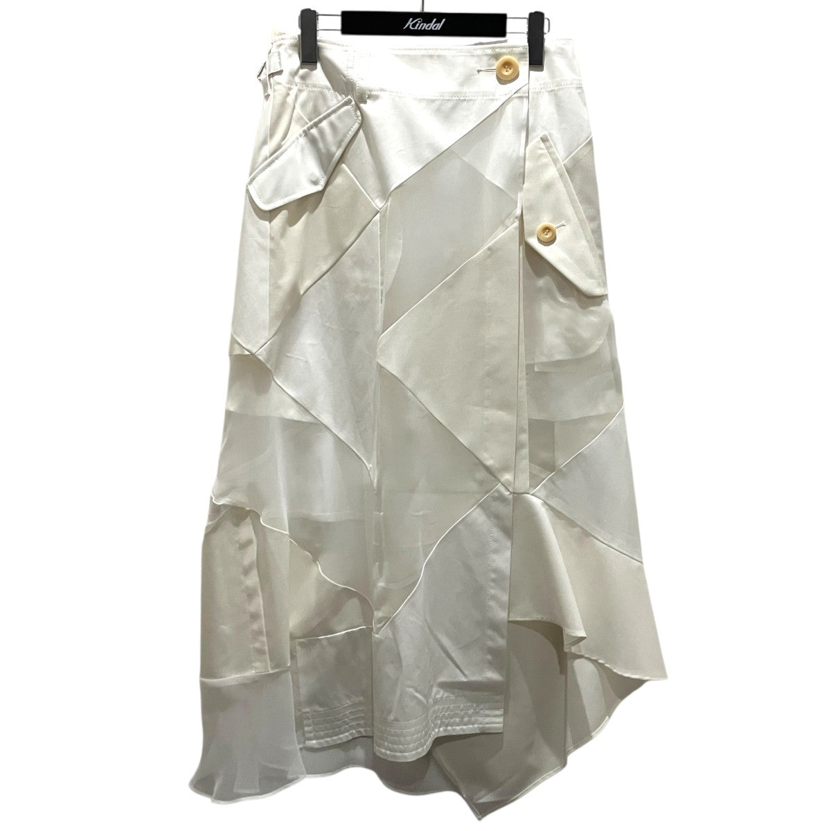 【Hank Willis Thomas Solid Mix Skirt】切替スカート21-05418