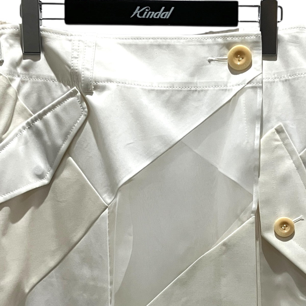 【Hank Willis Thomas Solid Mix Skirt】切替スカート21-05418