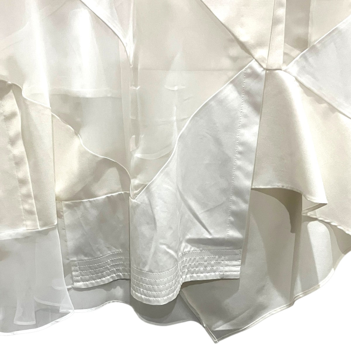 【Hank Willis Thomas Solid Mix Skirt】切替スカート21-05418
