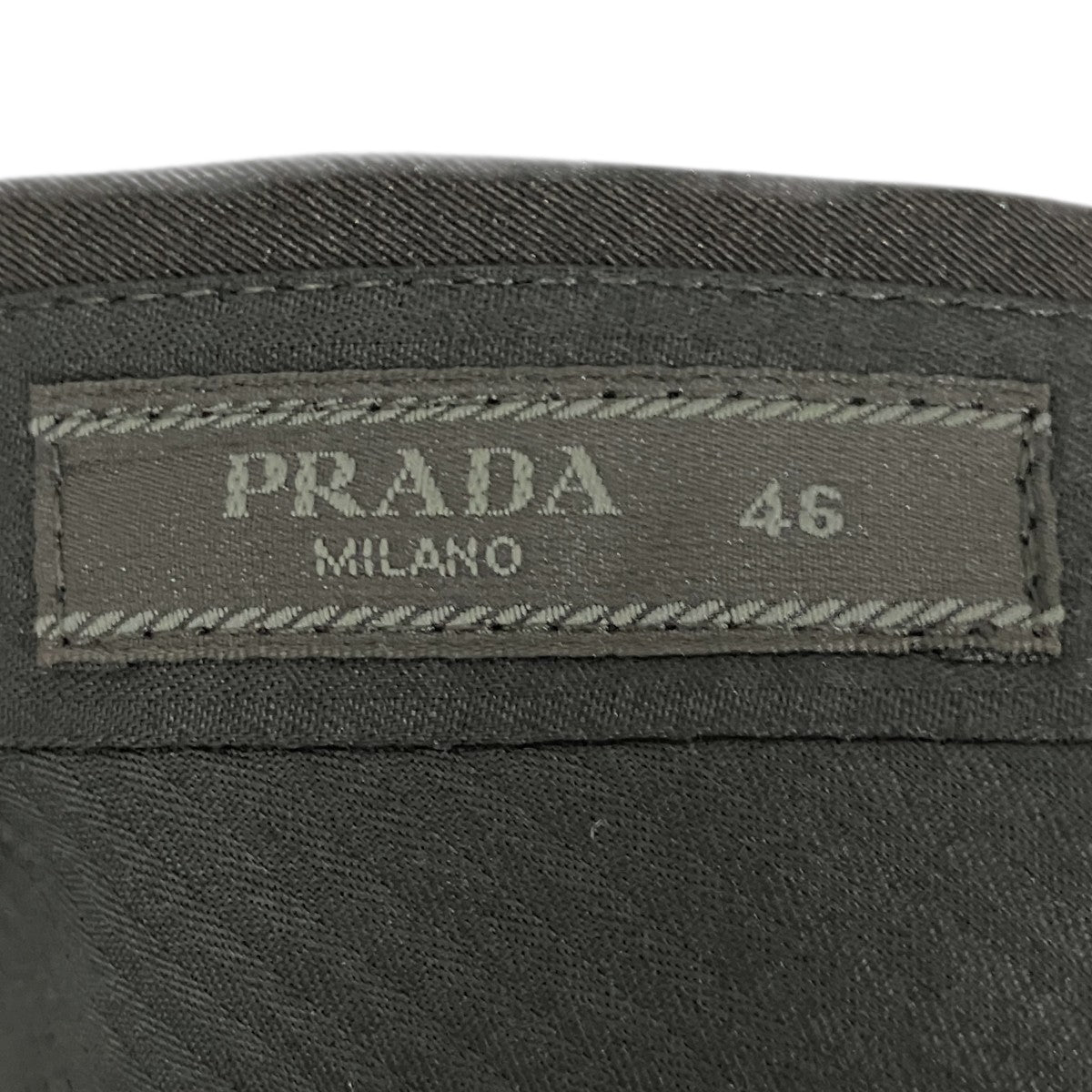 PRADA(プラダ) ストレートパンツDNA995 DNA995 ブラック サイズ 46