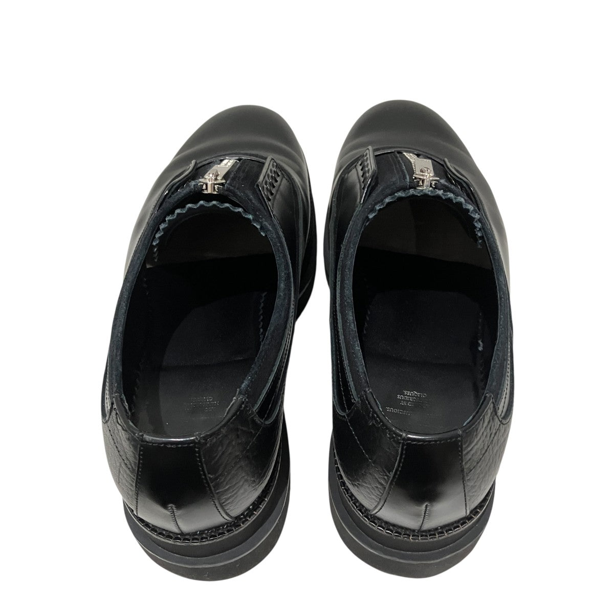 foot the coacher 【GLOXI ZIP SHOES】レザーシューズFTC1634022 古着・中古-2枚目のアイテム画像