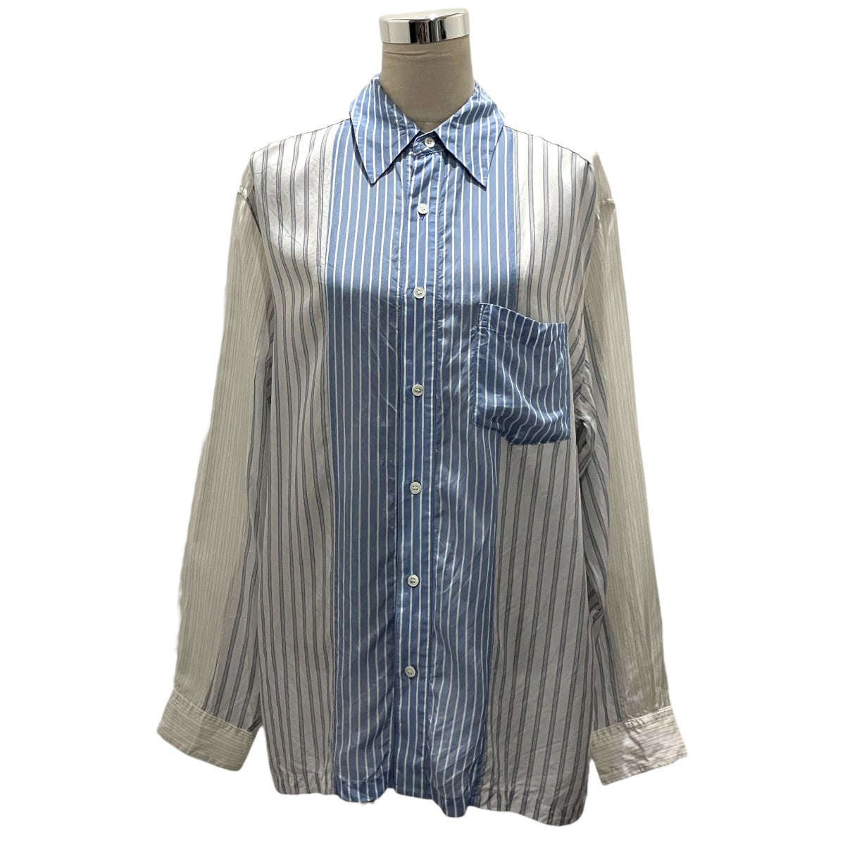 25AW【Cupra stripe shirt】ストライプシャツTZ252-FJ986