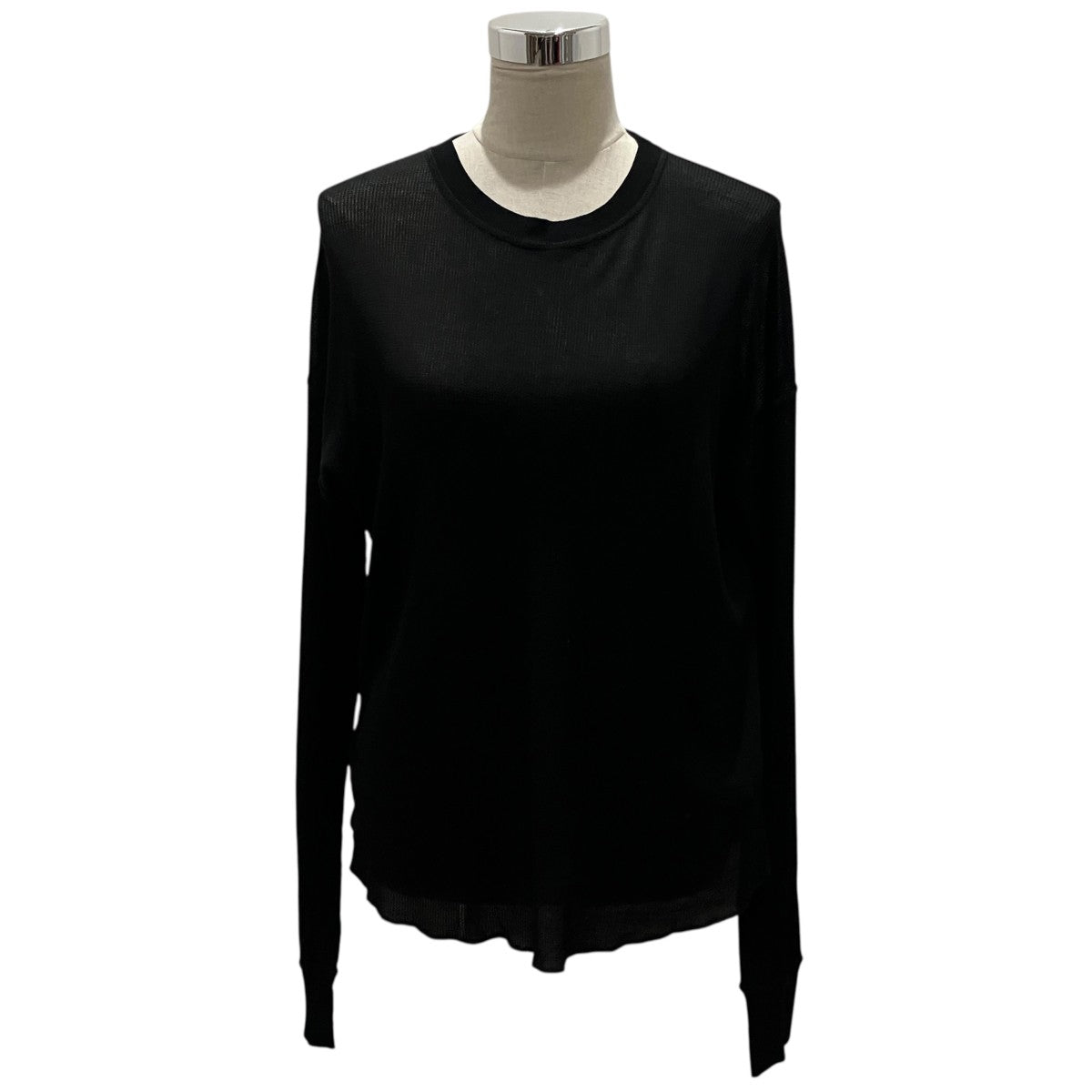 25SSNew シアーワッフルTシャツ25-070-586-8020-1-0