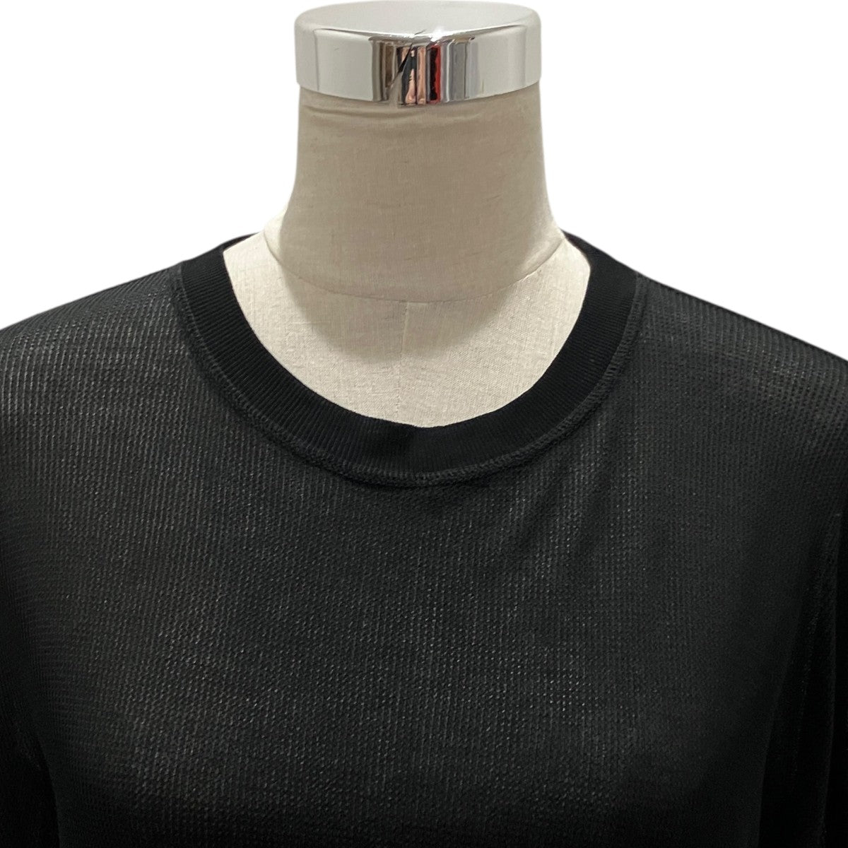25SSNew シアーワッフルTシャツ25-070-586-8020-1-0