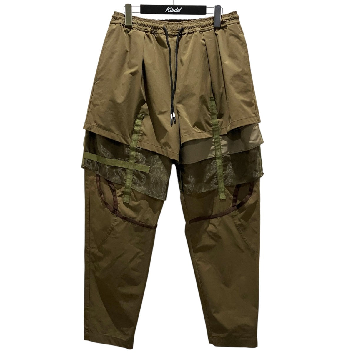 【SLASH TUCK PANT】ナイロンパンツYKF25406
