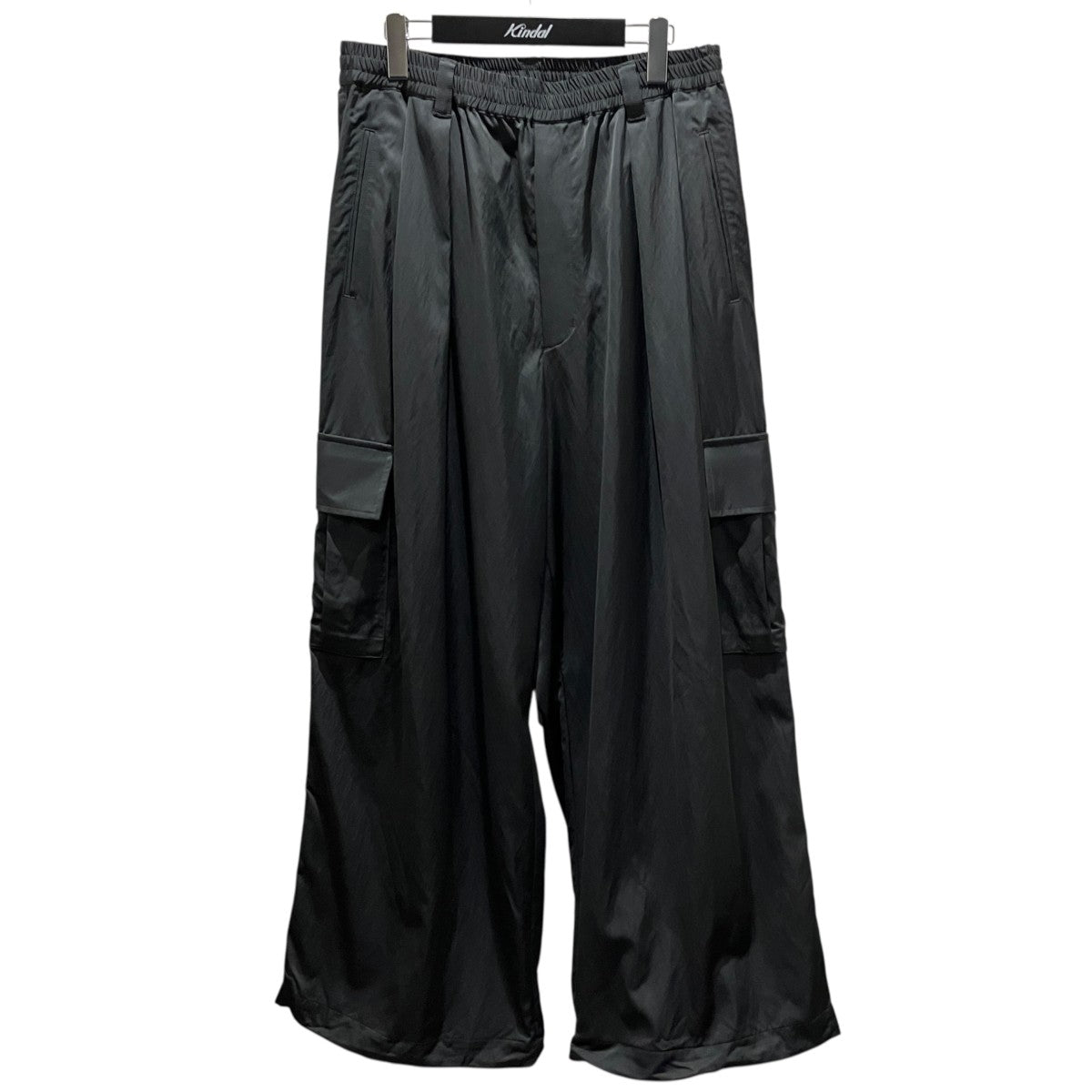 【Drapery Satin Prime-Wide Cargo Pants】ナイロンパンツ11261461205
