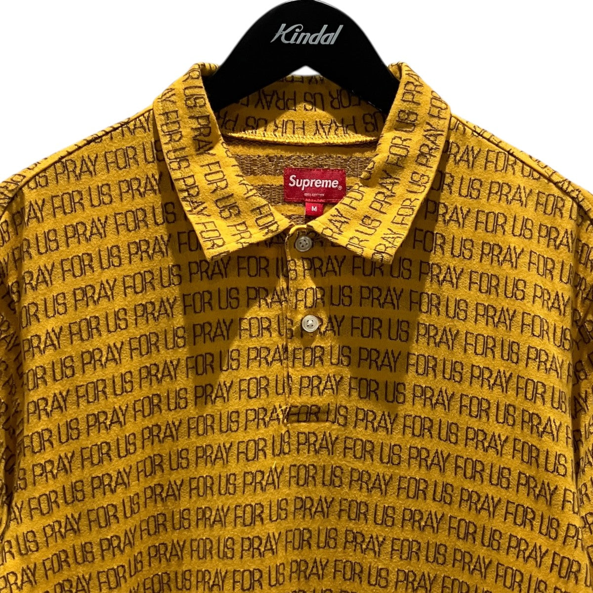 【Pray For Us Jacquard Polo】ポロシャツ