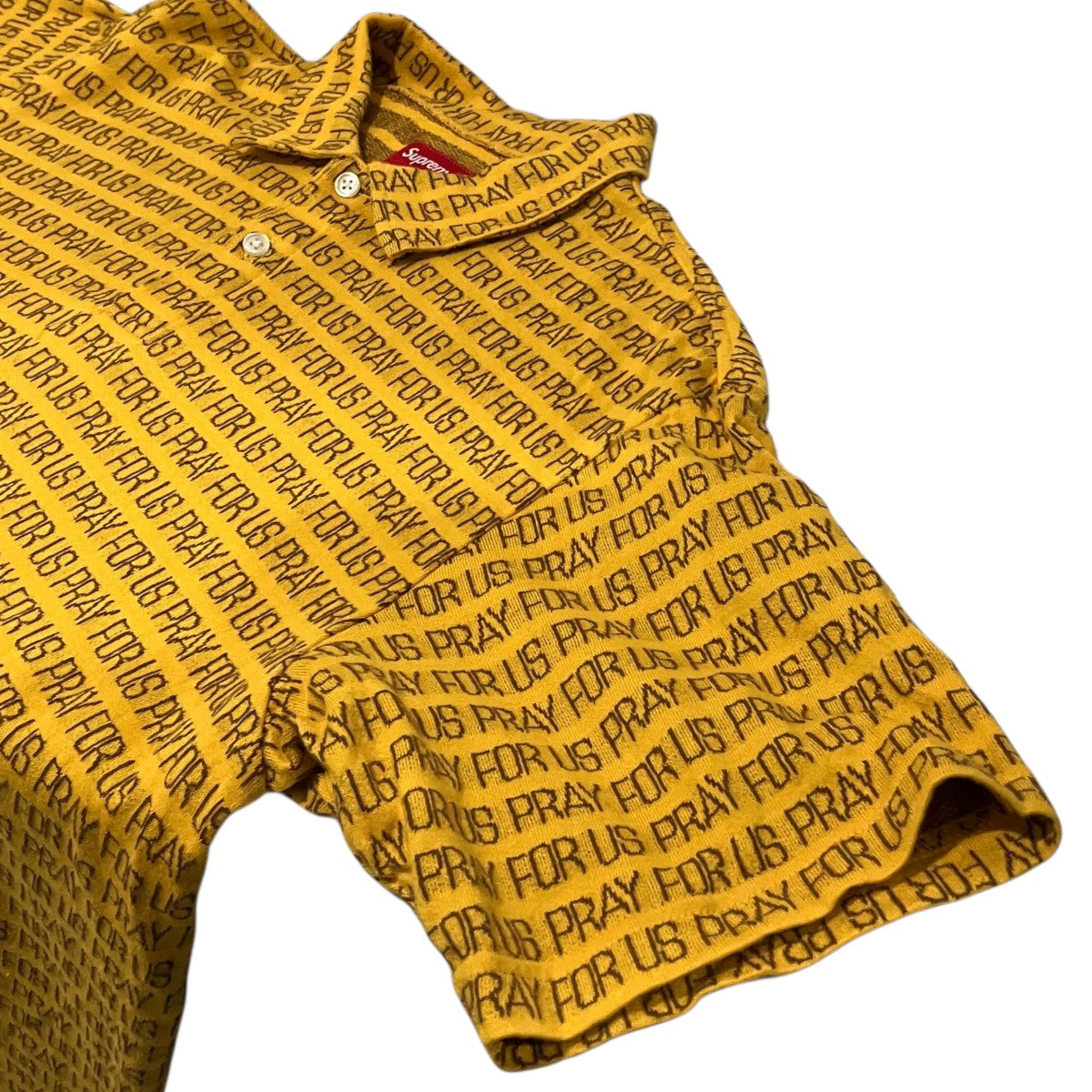 【Pray For Us Jacquard Polo】ポロシャツ