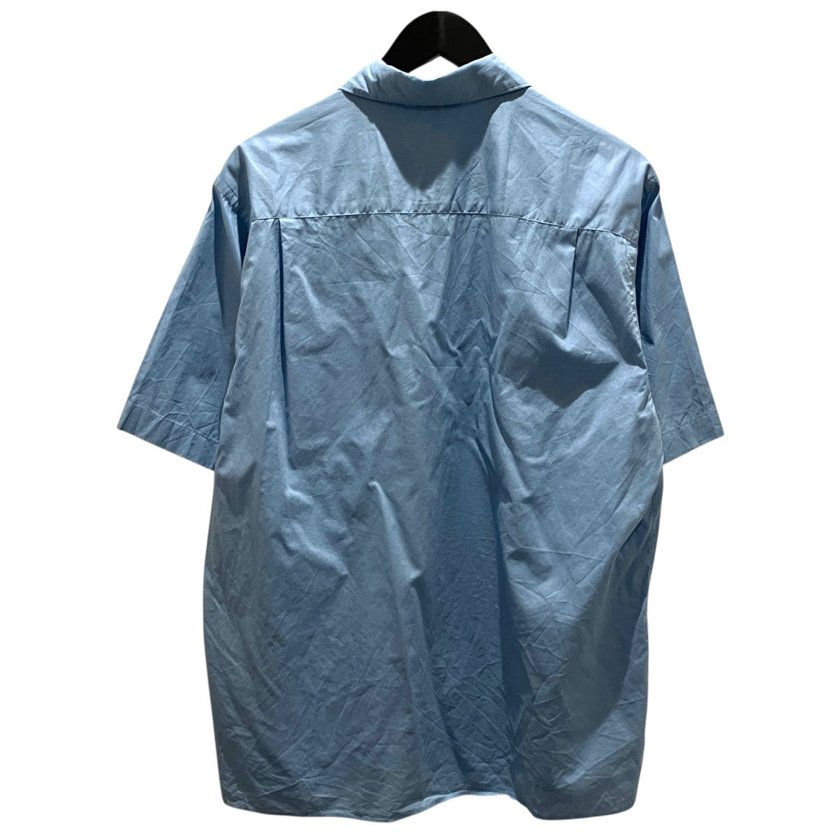 25SS【WASHED FINX TYPEWRITER OPEN COLLAR HALF SLEEVED SHIRT】半袖シャツA25SS03TL
