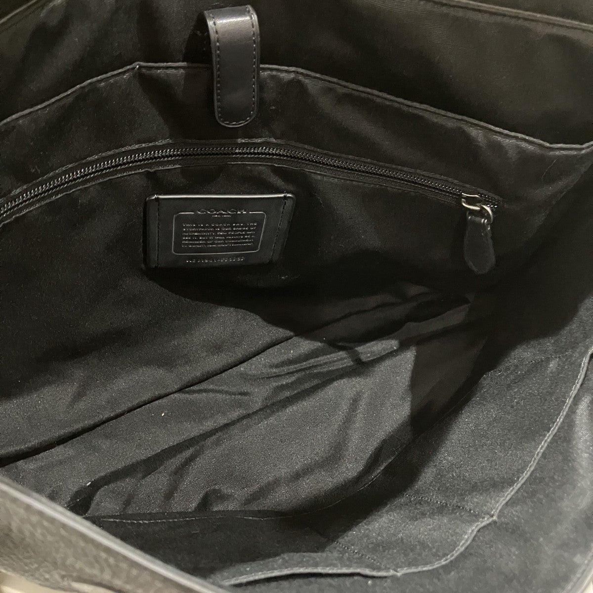 COACH 【ハミルトンブリーフケース】レザートートバッグ 古着・中古-7枚目のアイテム画像