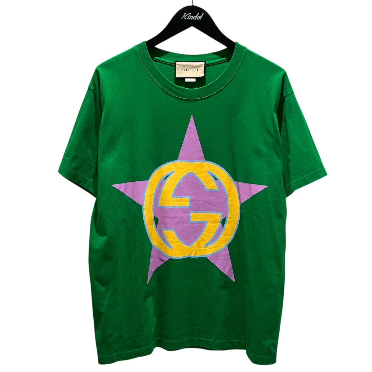スタープリントロゴ半袖Tシャツ616036 XJD7U