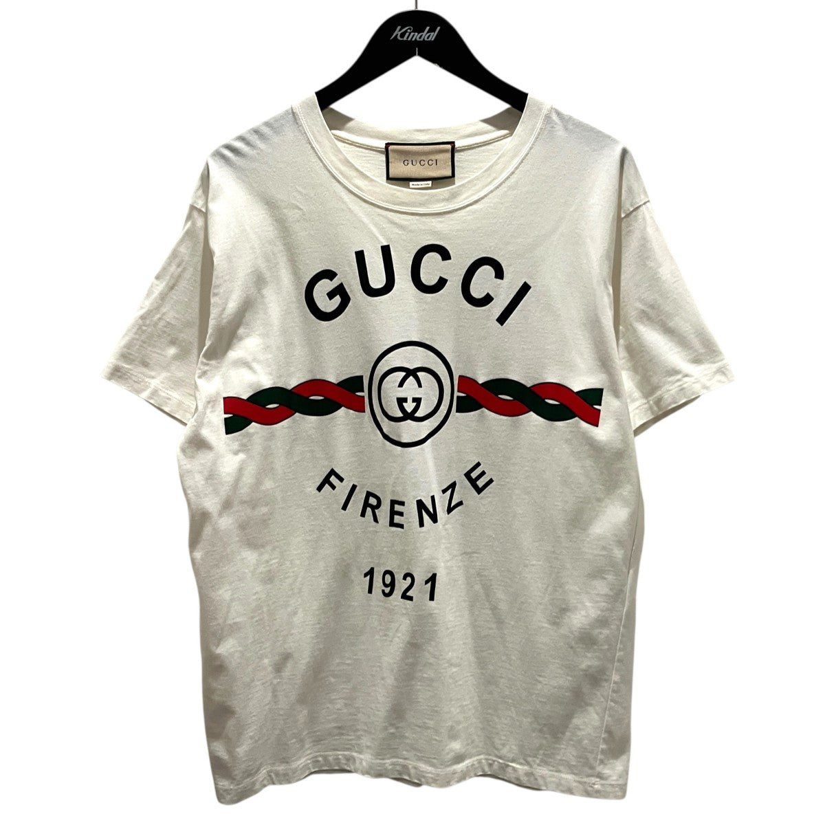 【GUCCI FIRENZE】半袖Tシャツ616036 XJD7CT