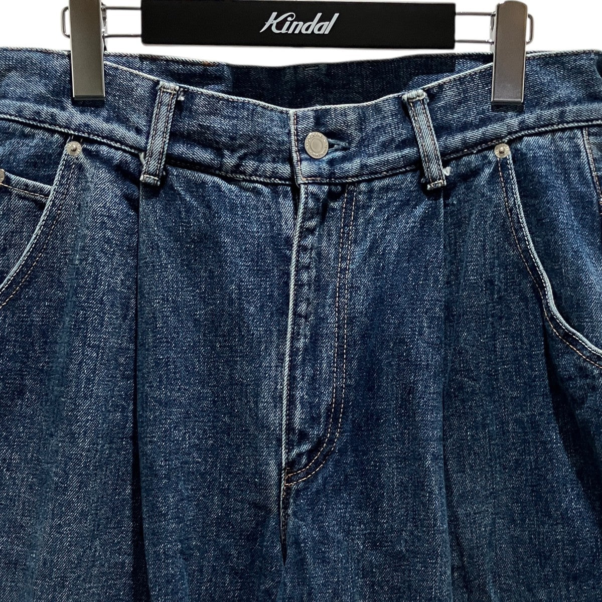 【15．5oz DENIM TUCK PANTS】デニムパンツU01616018