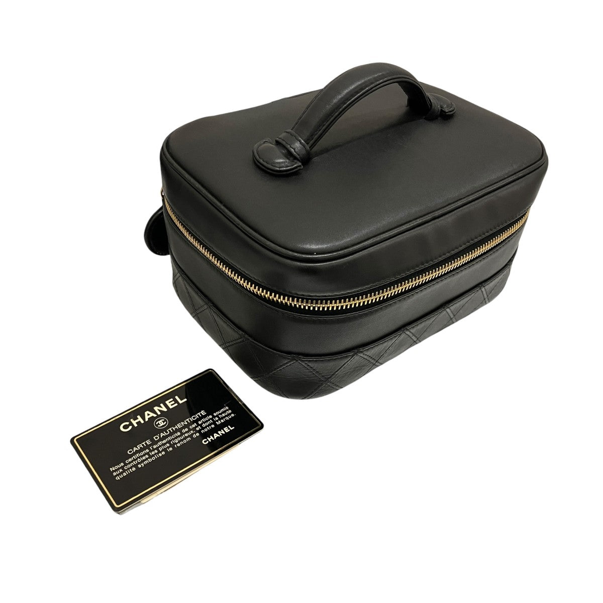 CHANEL(シャネル) ダブルステッチバニティバッグA01618 A01618 308
