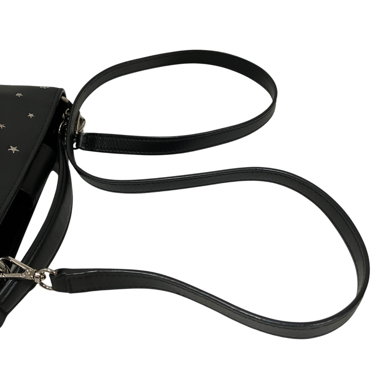 JIMMY CHOO スモールスタースタッズショルダーバッグ 古着・中古-5枚目のアイテム画像