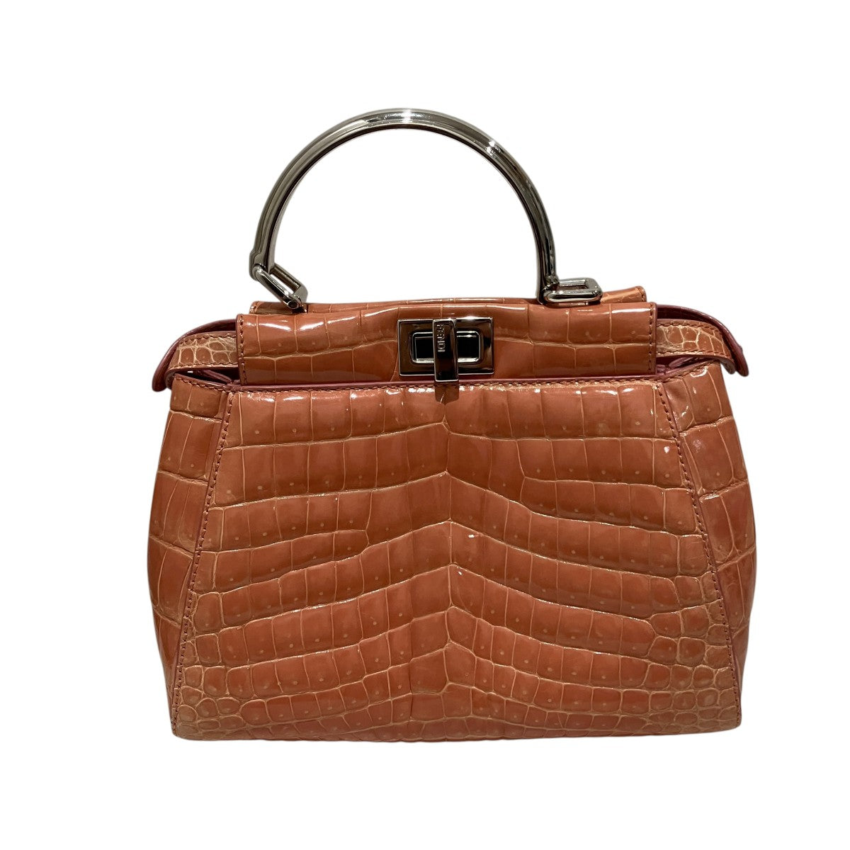 FENDI ピーブカブー ミニクロコダイル2WAYショルダーバッグ 古着・中古-3枚目のアイテム画像