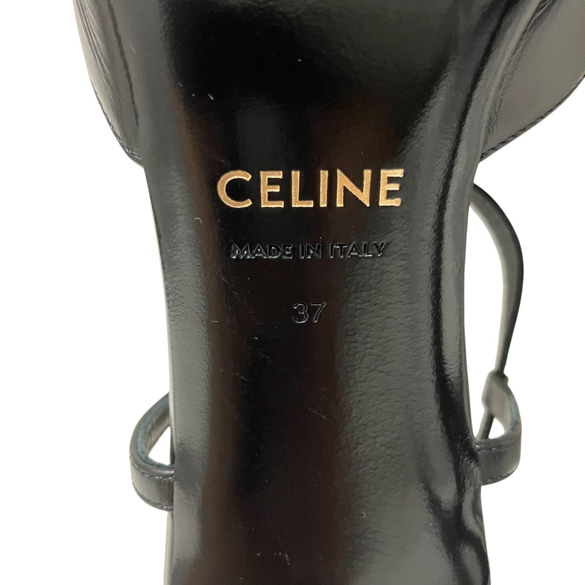 CELINE メタルトゥストラップミュール 古着・中古-7枚目のアイテム画像