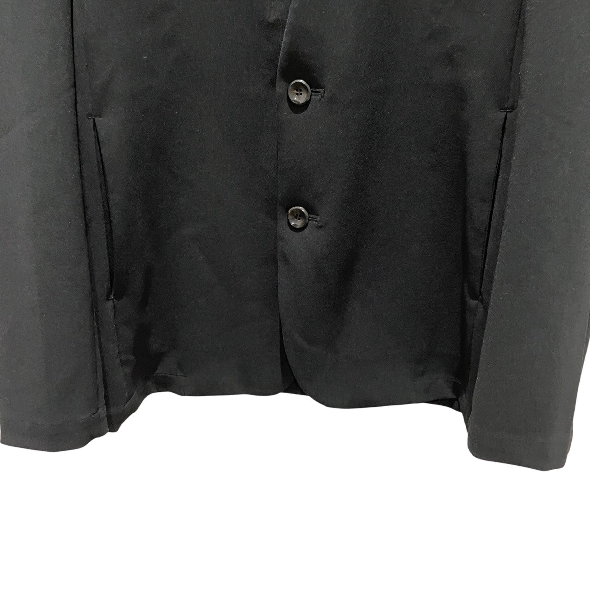 ATTACHMENT 【 PE STRETCH DOUBLE CLOTH COLLARLESS JACKET】ストレッチダブルクロス カラーレスジャケットAG32-062 古着・中古-4枚目のアイテム画像