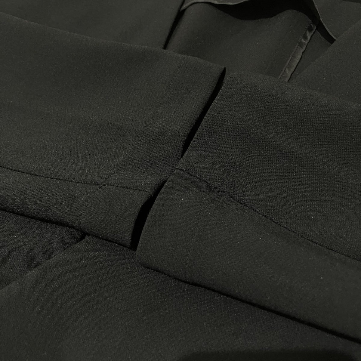 ATTACHMENT 【 PE STRETCH DOUBLE CLOTH COLLARLESS JACKET】ストレッチダブルクロス カラーレスジャケットAG32-062 古着・中古-5枚目のアイテム画像