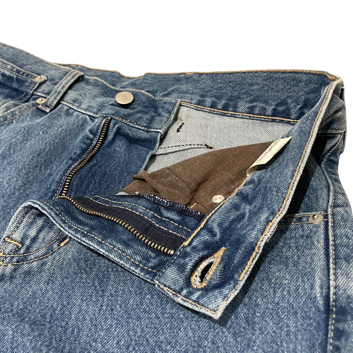 MARINA YEE Oversized denim Trousersクロップドジーンズ 古着・中古-5枚目のアイテム画像