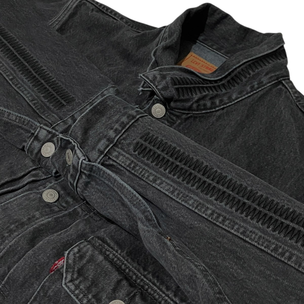UNDERCOVER×LEVI’S 25SS【TYPE I トラッカージャケット】デニムジャケットPO9-001YX-0000 古着・中古-5枚目のアイテム画像