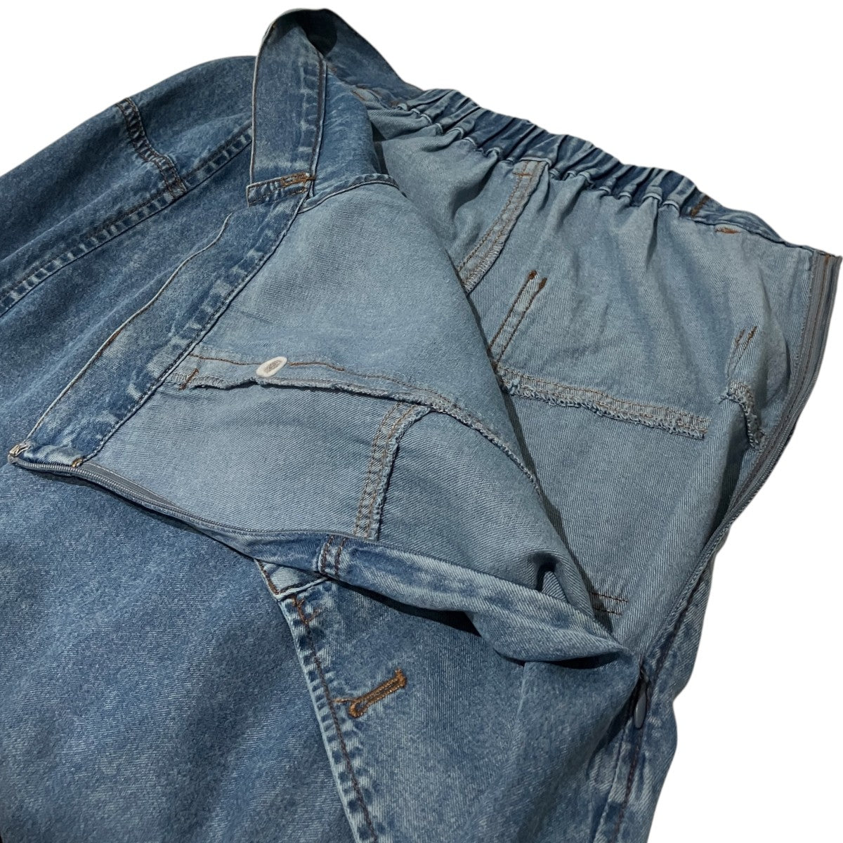 AMERI 【TENCEL DENIM WRAP LIKE SKIRT】デニムスカート0226109410150 古着・中古-5枚目のアイテム画像
