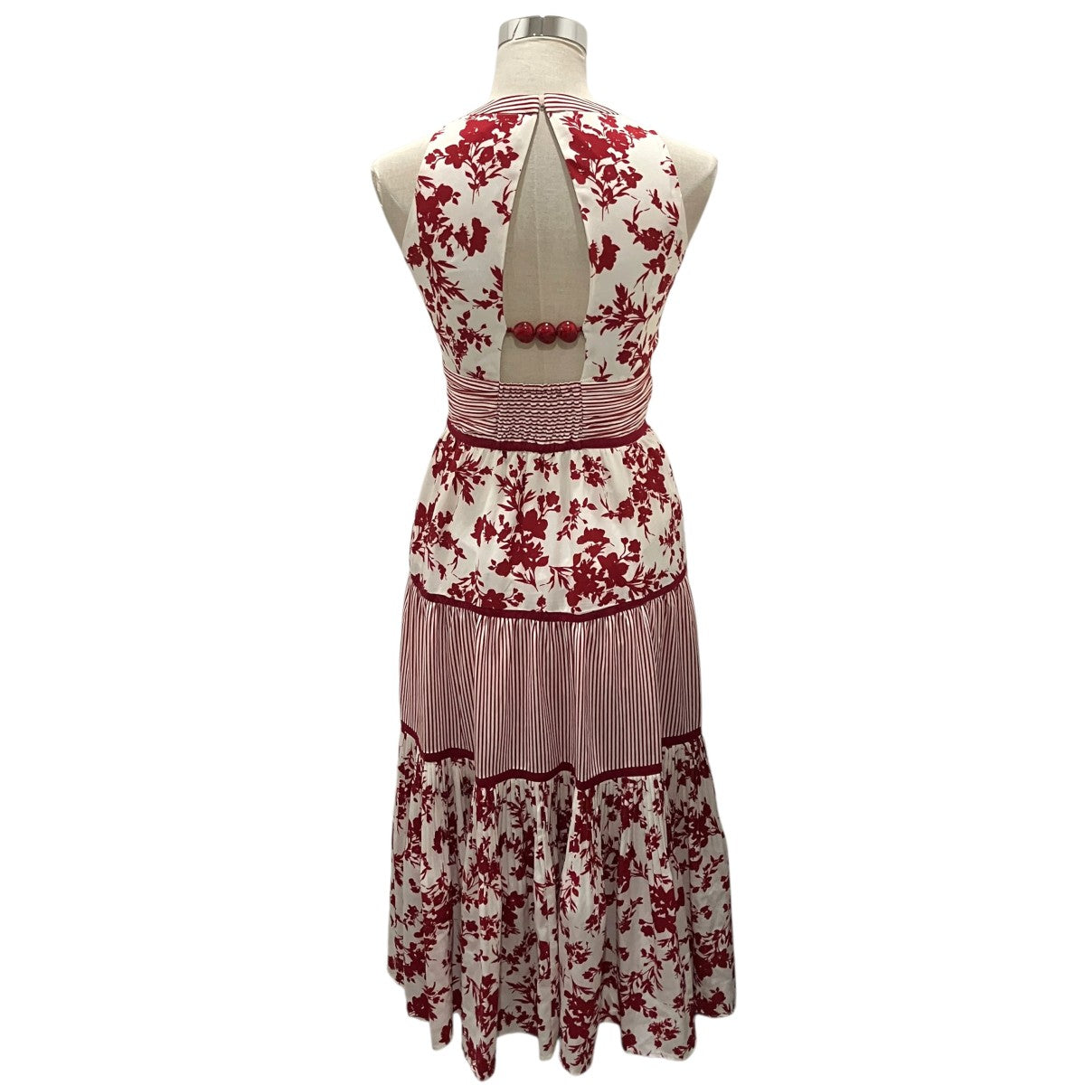 Estella．K 【Rosetta Floral Dress】総柄プリーツワンピース125251399 古着・中古-2枚目のアイテム画像