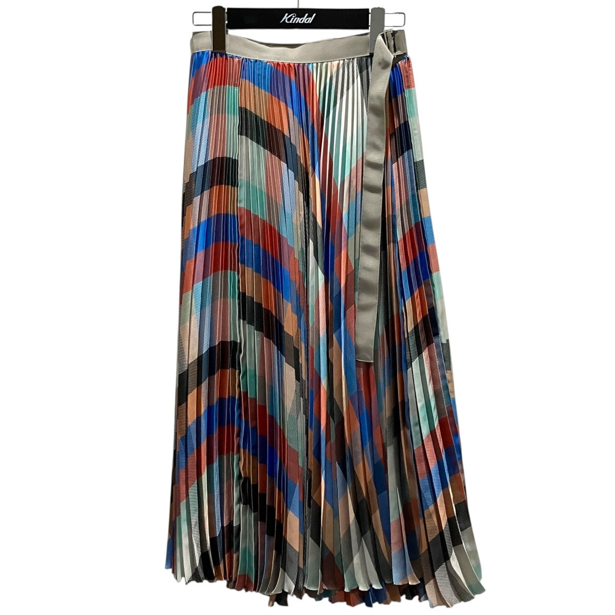 sacai プリーツスカート22-06209 古着・中古-1枚目のアイテム画像