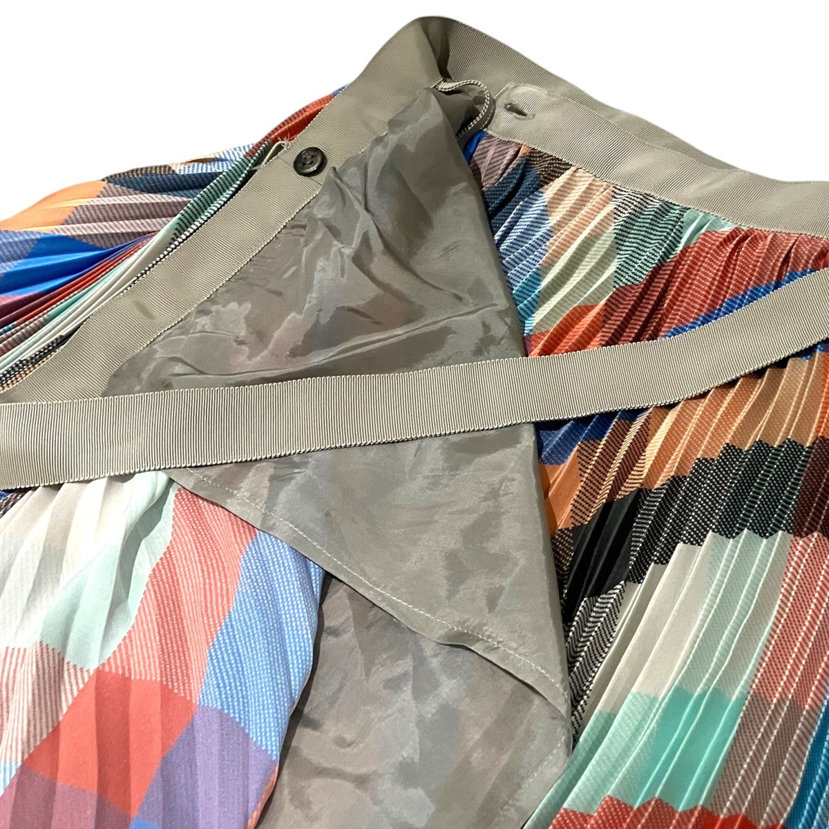 sacai プリーツスカート22-06209 古着・中古-5枚目のアイテム画像