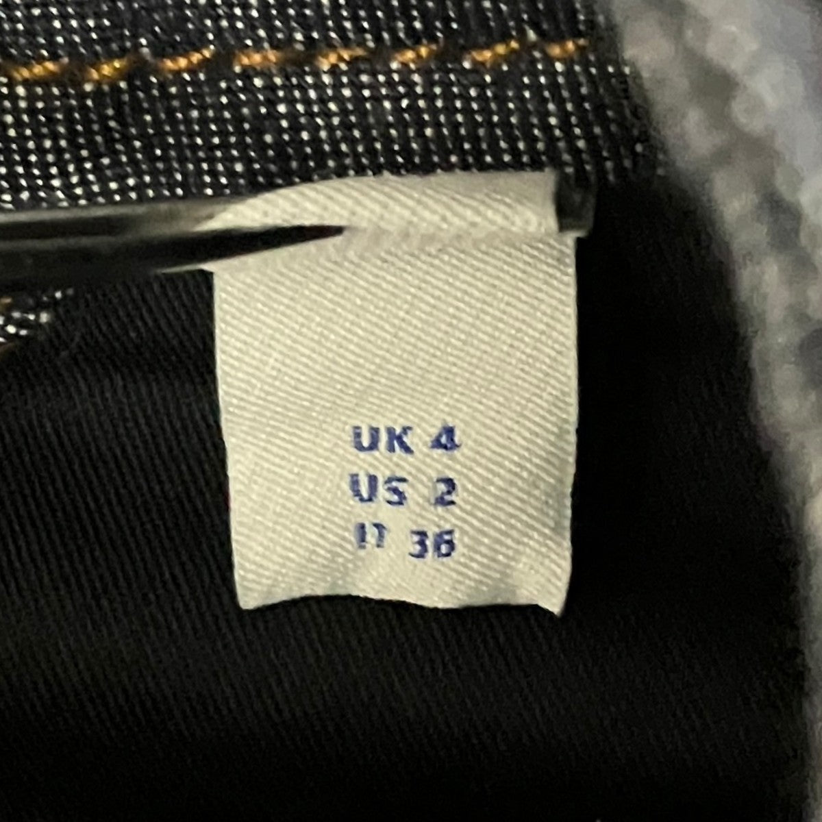 BURBERRY 24AWデニムジップアップワンピース8095160 古着・中古-7枚目のアイテム画像