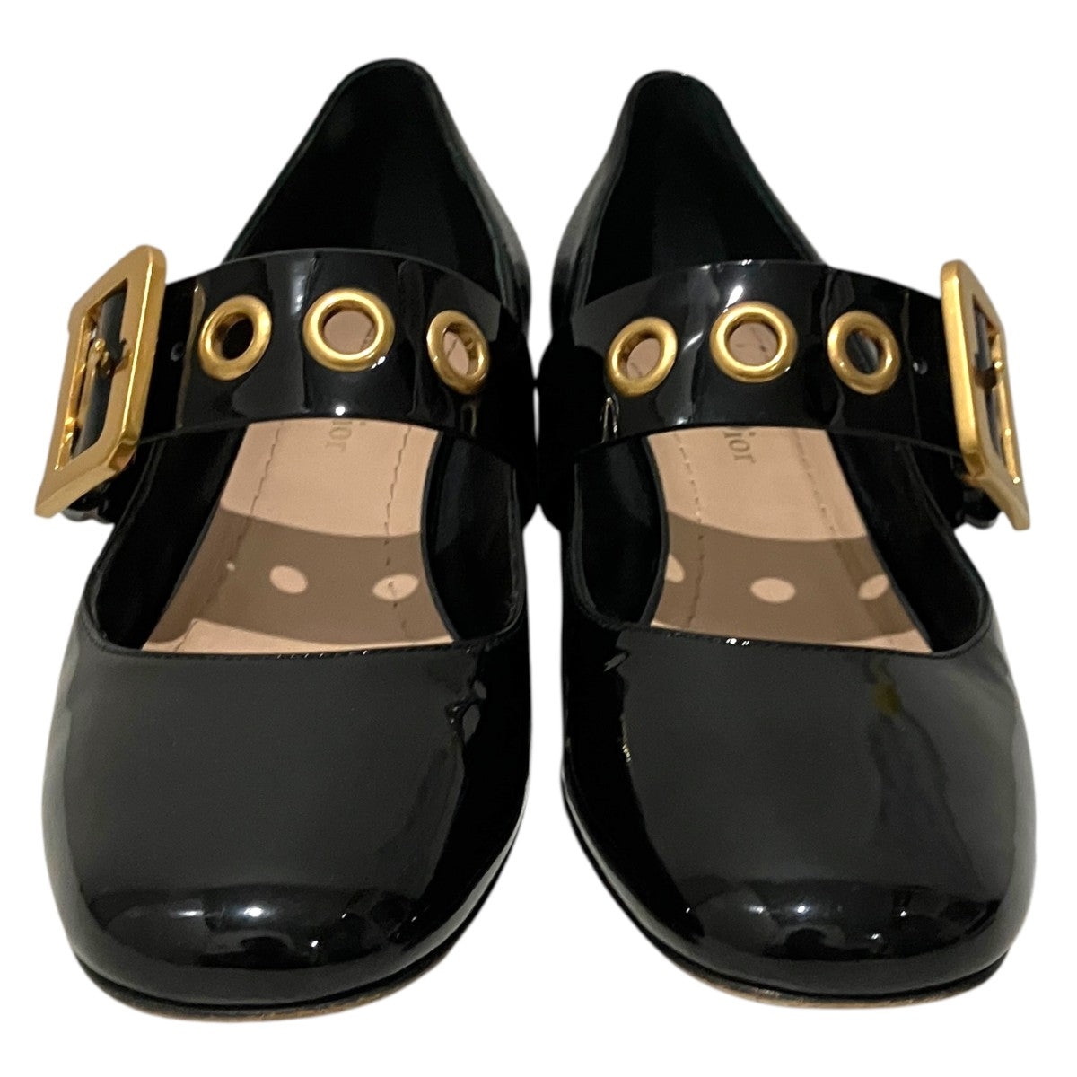 Christian Dior パテントレザーパンプス 古着・中古-2枚目のアイテム画像