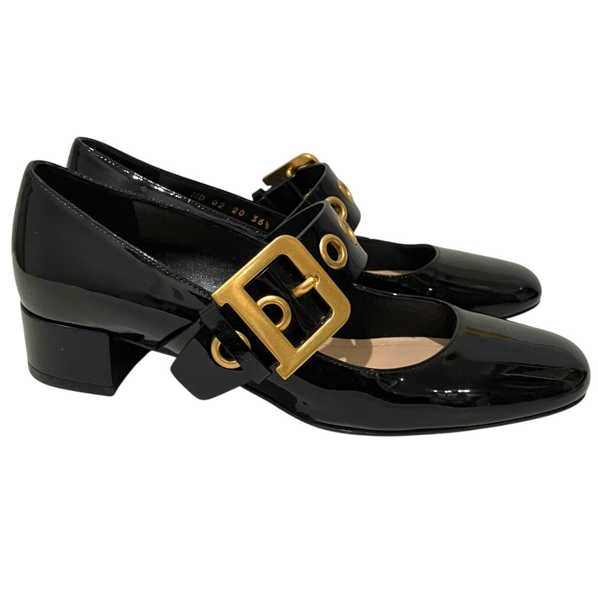 Christian Dior パテントレザーパンプス 古着・中古-4枚目のアイテム画像