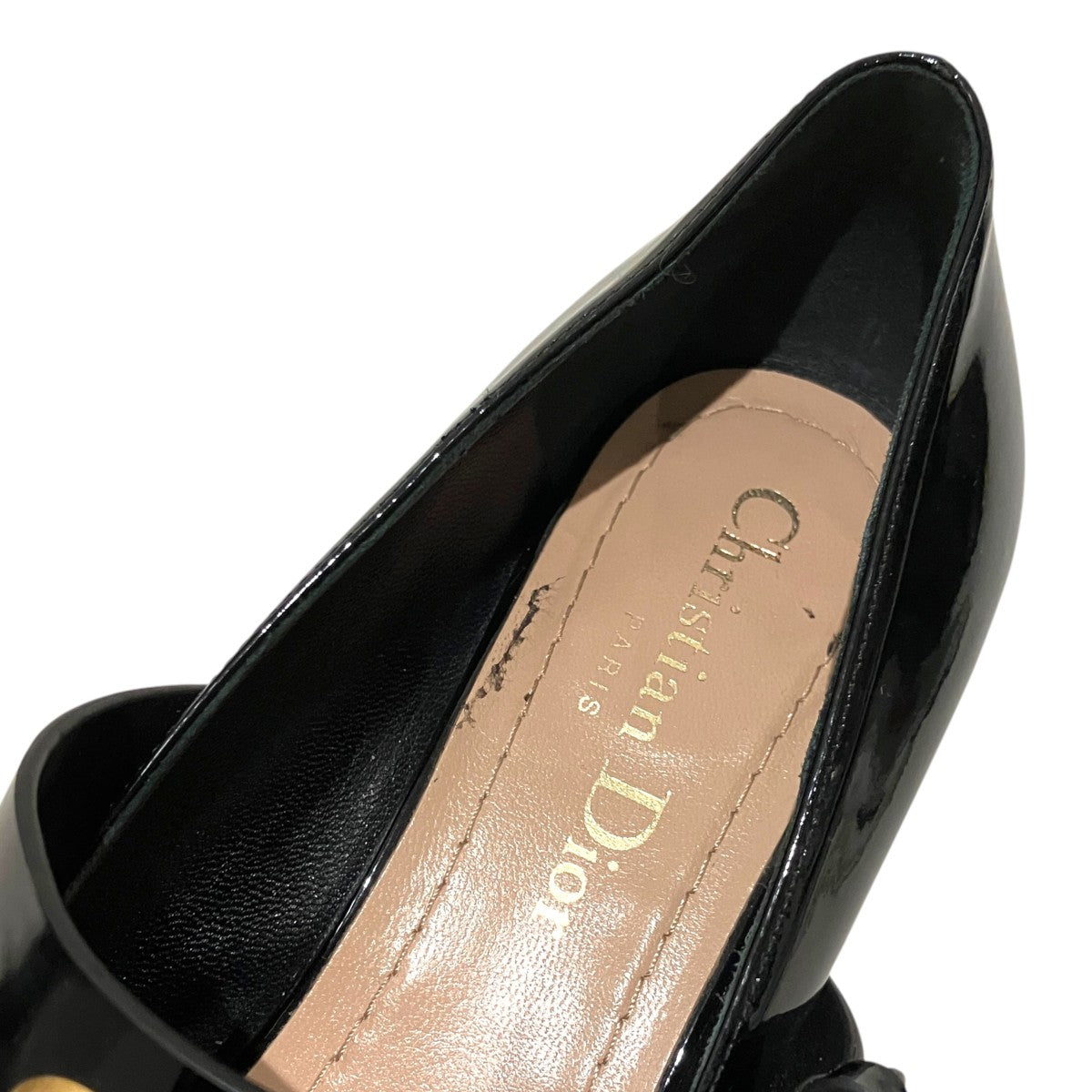 Christian Dior パテントレザーパンプス 古着・中古-8枚目のアイテム画像