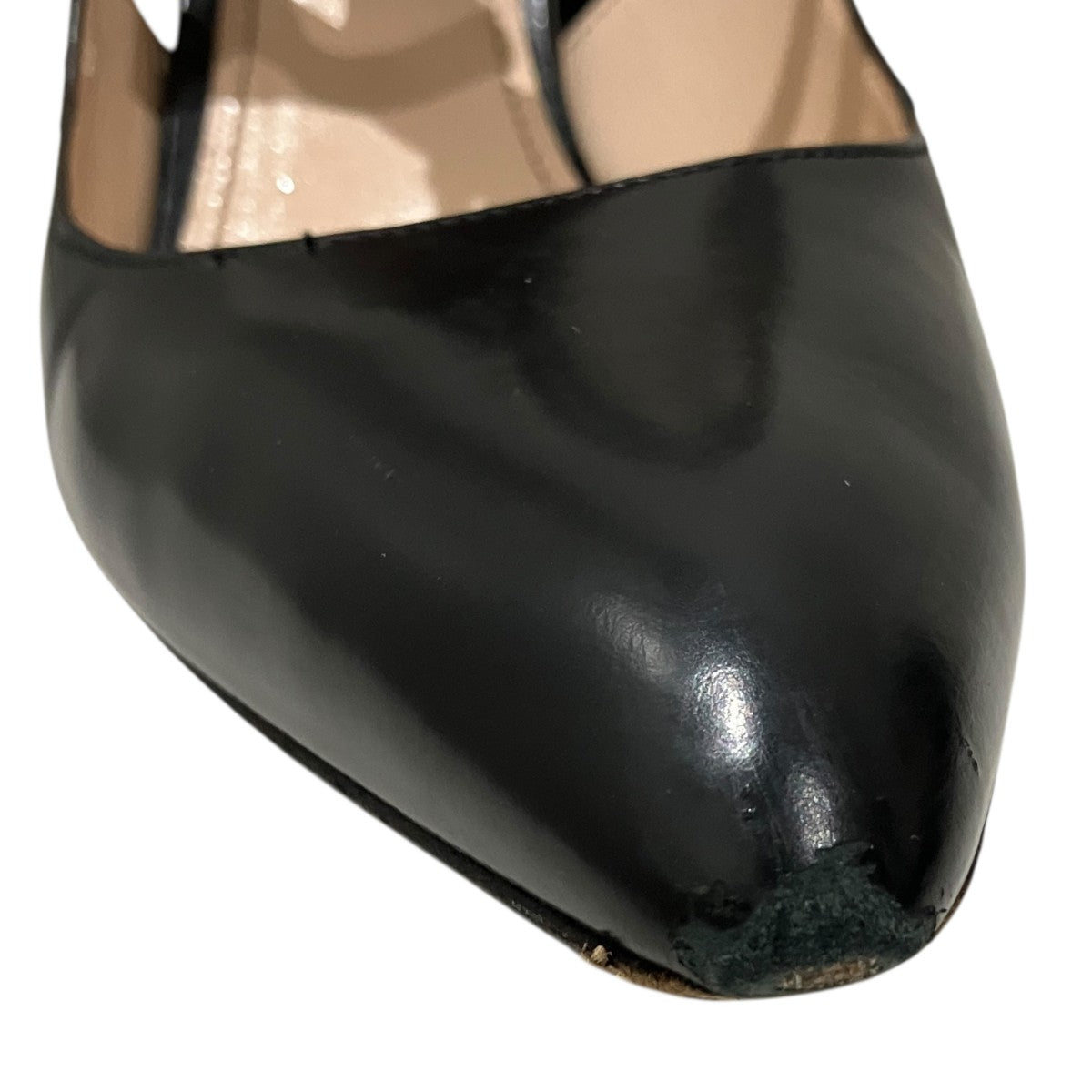 PRADA ダブルベルトレザーパンプス 古着・中古-8枚目のアイテム画像