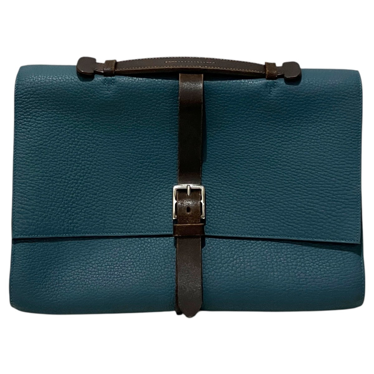 HERMES 2012年【エトリヴィエール ドキュメント】レザーハンドバッグ 古着・中古-1枚目のアイテム画像