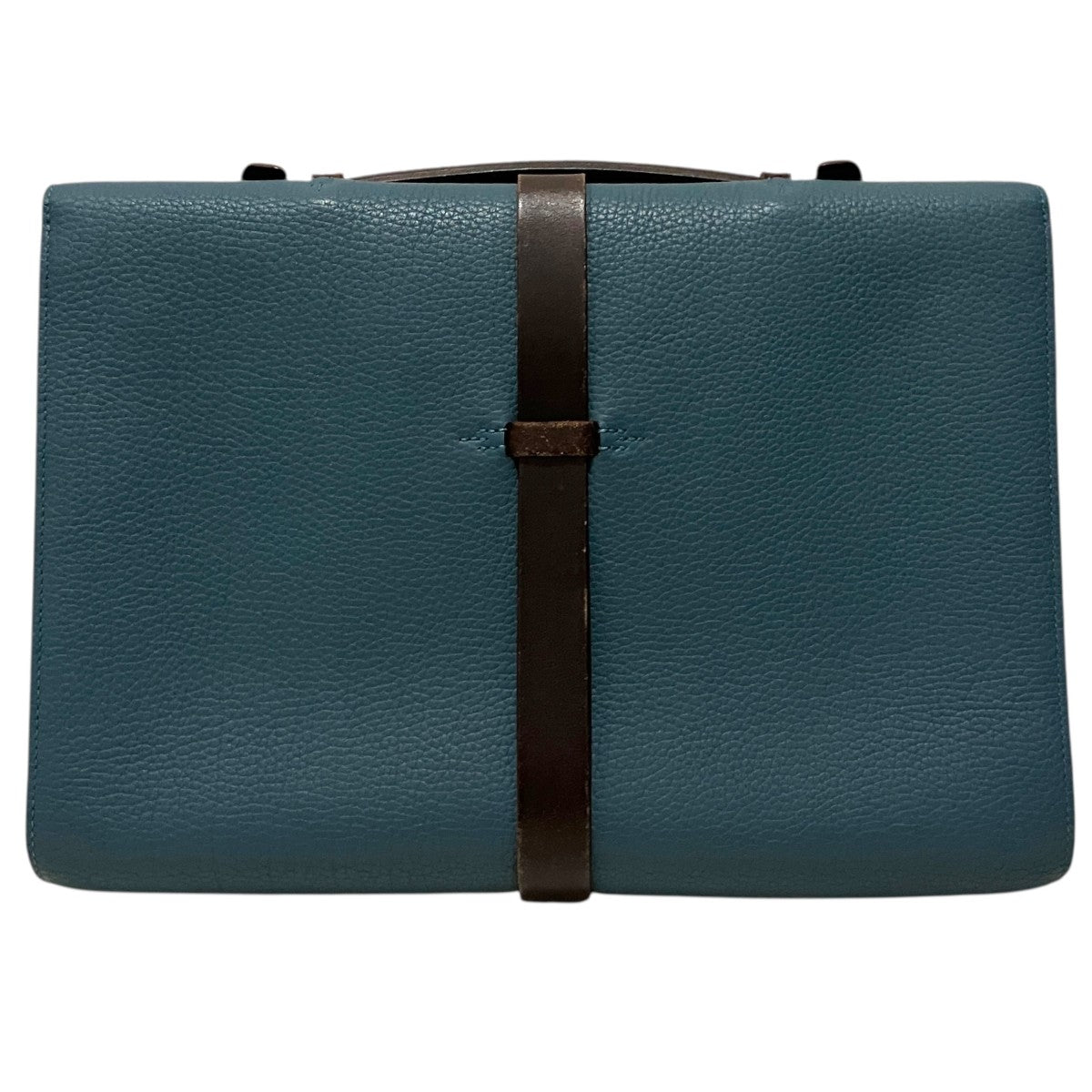 HERMES 2012年【エトリヴィエール ドキュメント】レザーハンドバッグ 古着・中古-2枚目のアイテム画像