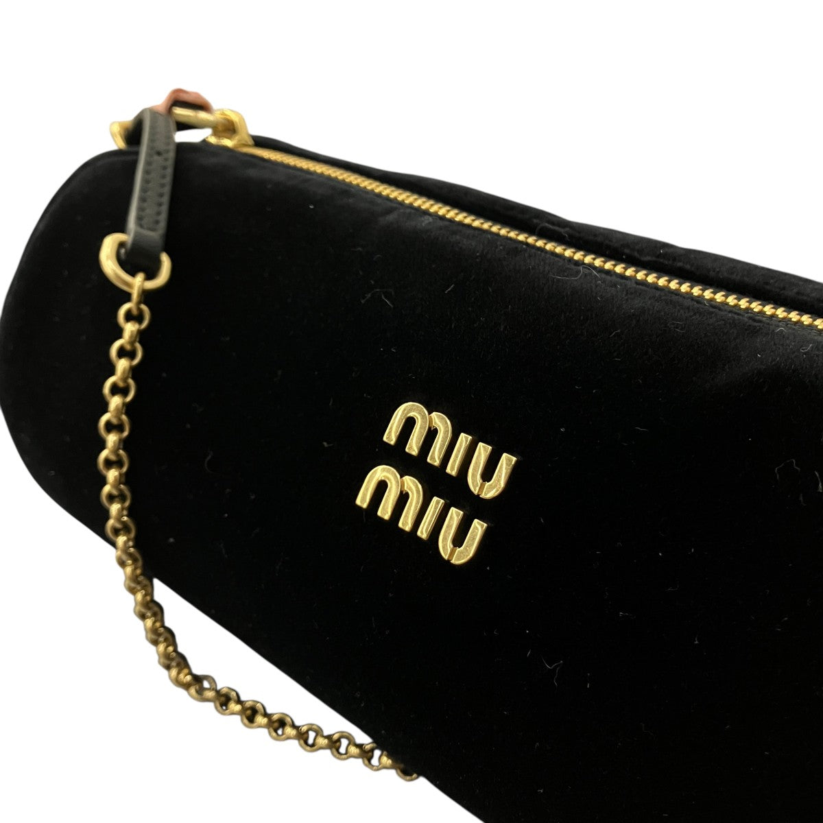 MIU MIU(ミュウミュウ) ベルベットポーチ5NE851 5NE851 製造番号なし