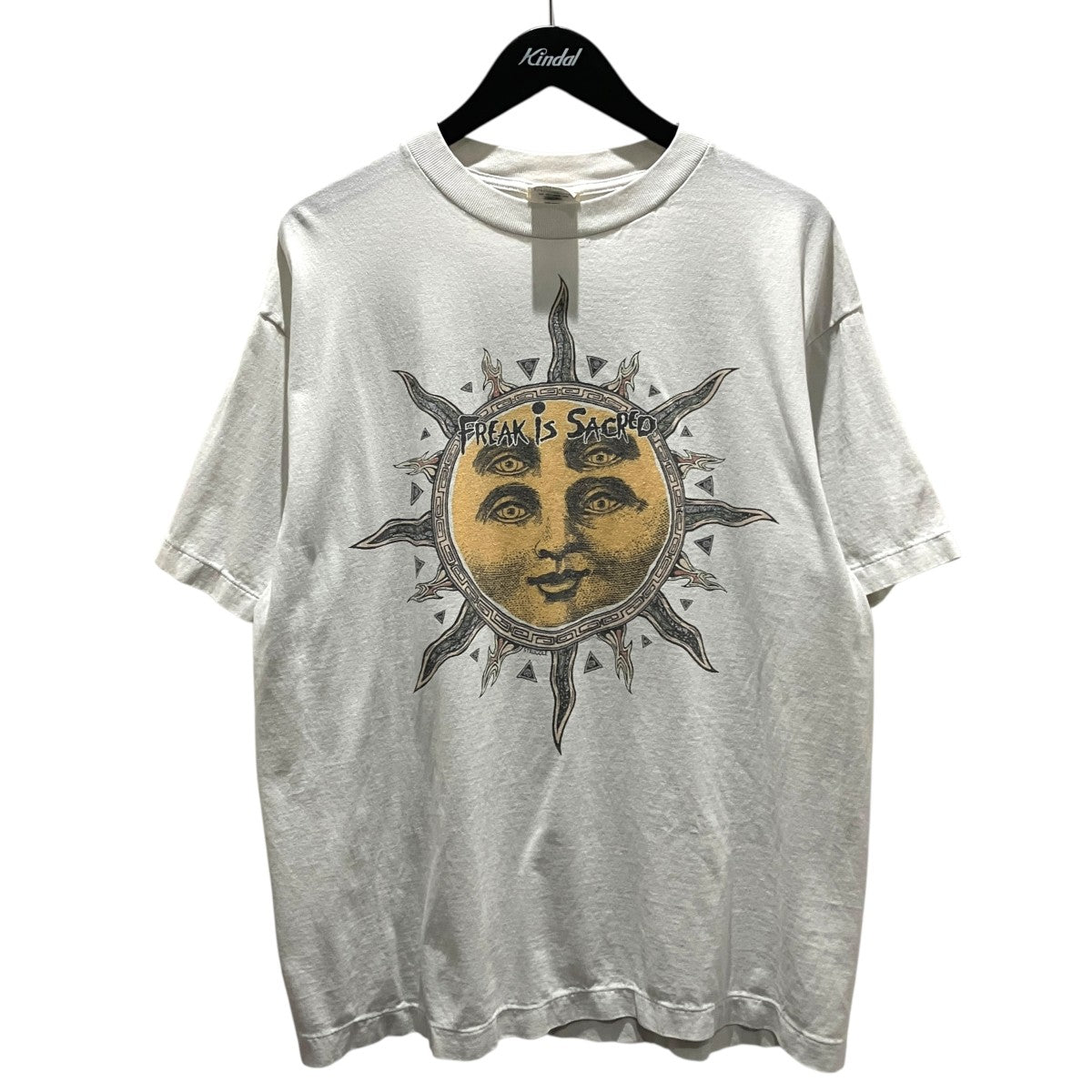 SAINT MICHAEL 【CP SS TEE SUN】プリントTシャツSM-YS1-0000-C02 古着・中古-1枚目のアイテム画像
