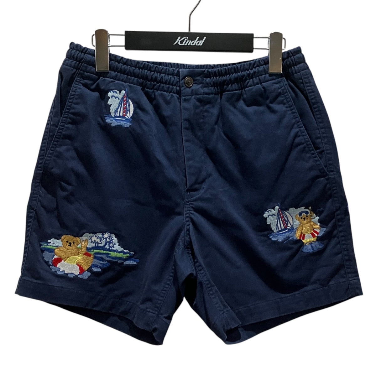 POLO RALPH LAUREN ベア刺繍ハーフパンツ 古着・中古-1枚目のアイテム画像