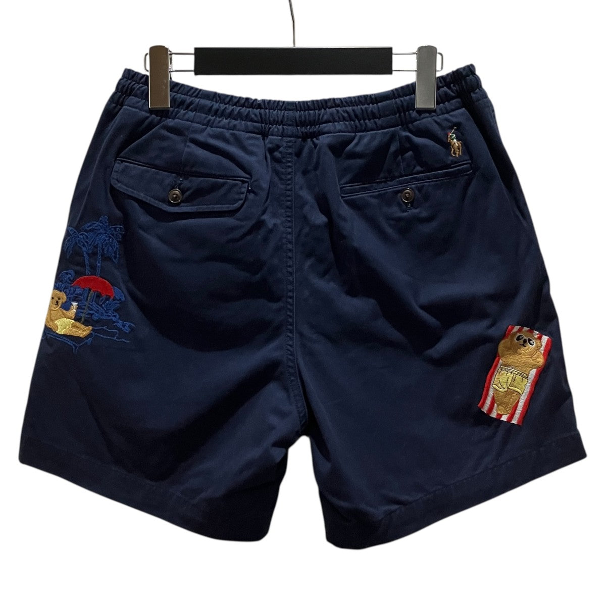 POLO RALPH LAUREN ベア刺繍ハーフパンツ 古着・中古-2枚目のアイテム画像