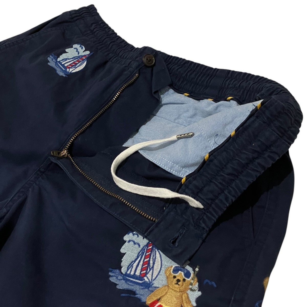 POLO RALPH LAUREN ベア刺繍ハーフパンツ 古着・中古-5枚目のアイテム画像