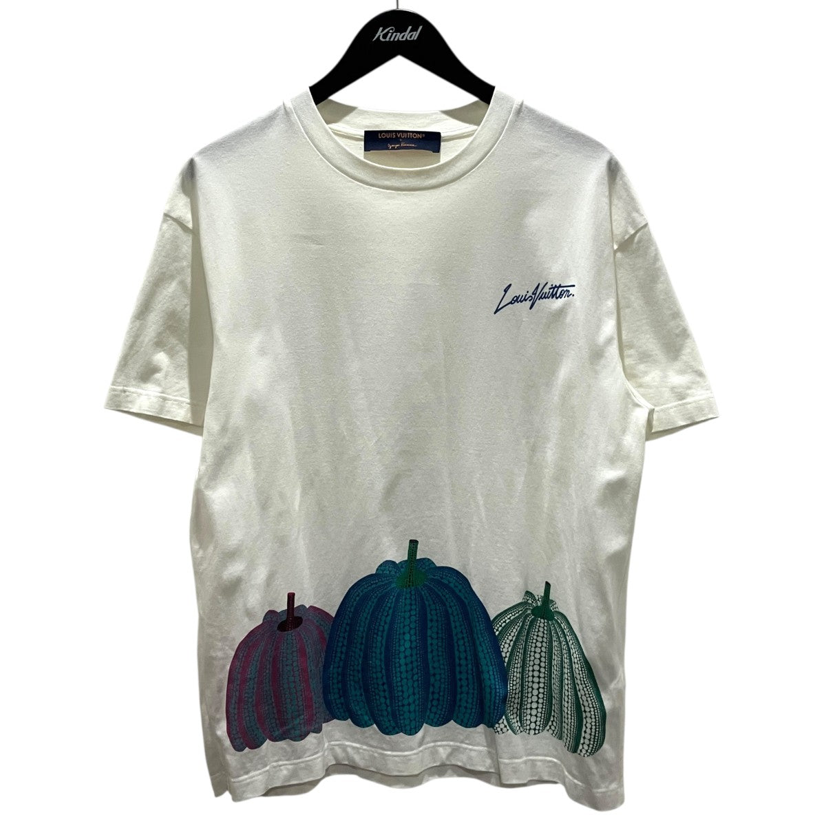 LOUIS VUITTON×草間彌生 23AWパンプキンプリント半袖TシャツRM232H NPG HOW25W 古着・中古-1枚目のアイテム画像