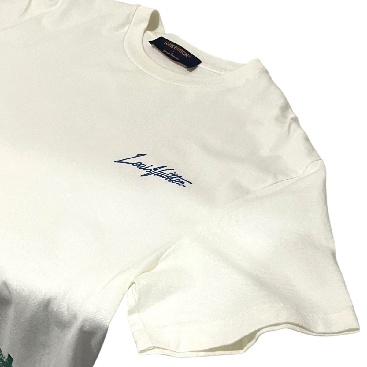 LOUIS VUITTON×草間彌生 23AWパンプキンプリント半袖TシャツRM232H NPG HOW25W 古着・中古-5枚目のアイテム画像