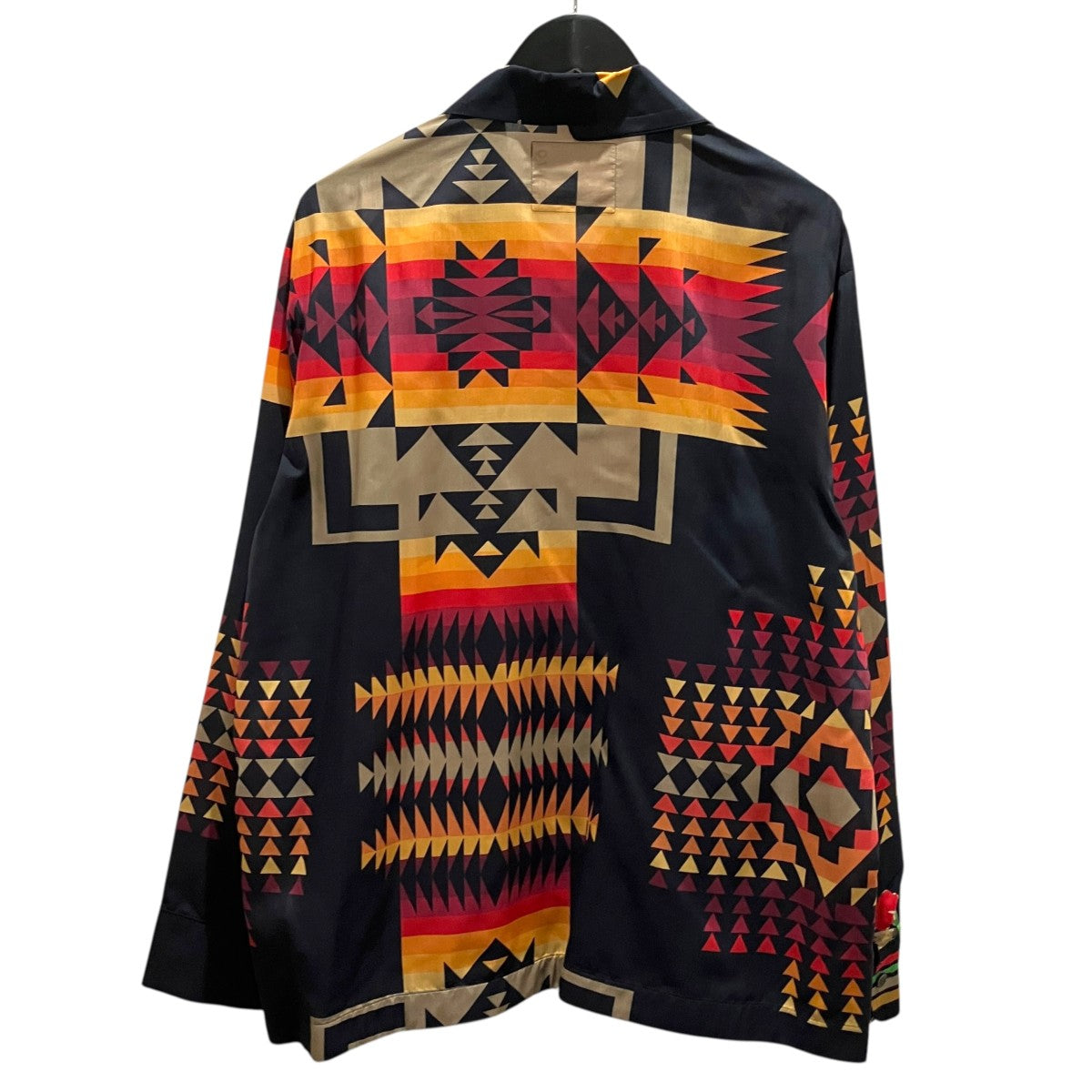 sacai×PENDLETON 【Archive Print Mix Shirt】オープンカラーシャツ21-02470M 古着・中古-2枚目のアイテム画像