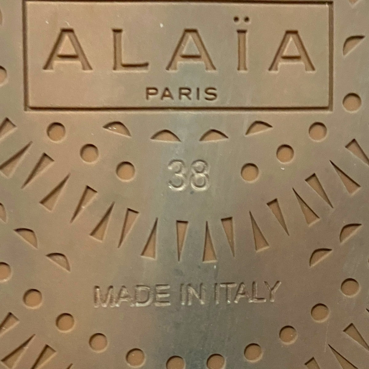 ALAIA フラットメリージェーンパンプス 古着・中古-10枚目のアイテム画像