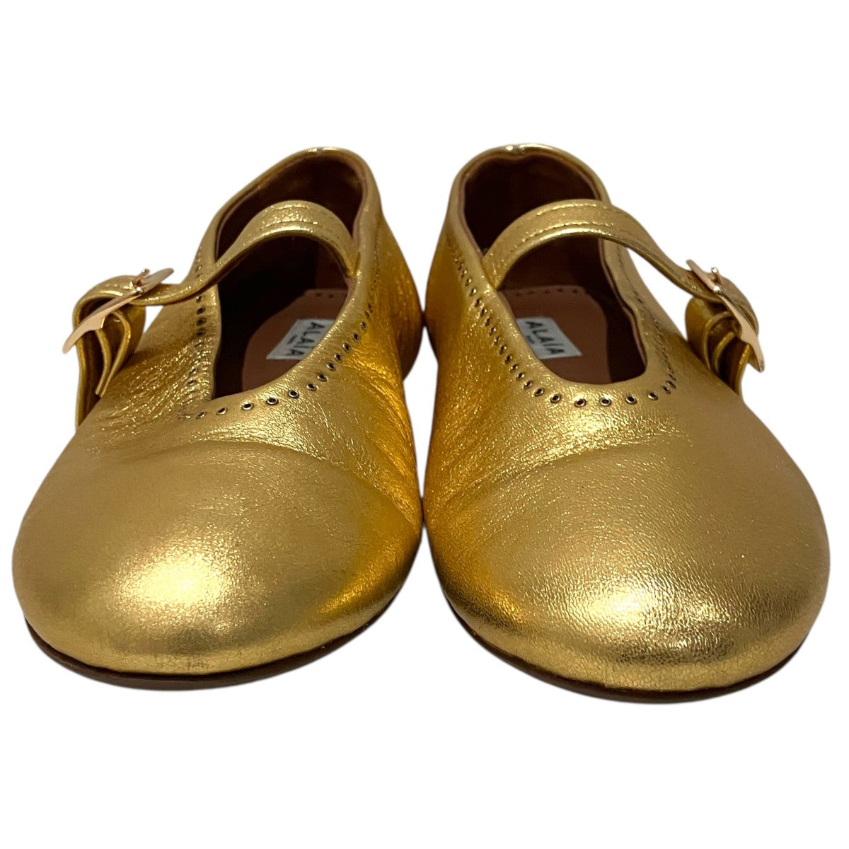 ALAIA フラットメリージェーンパンプス 古着・中古-2枚目のアイテム画像