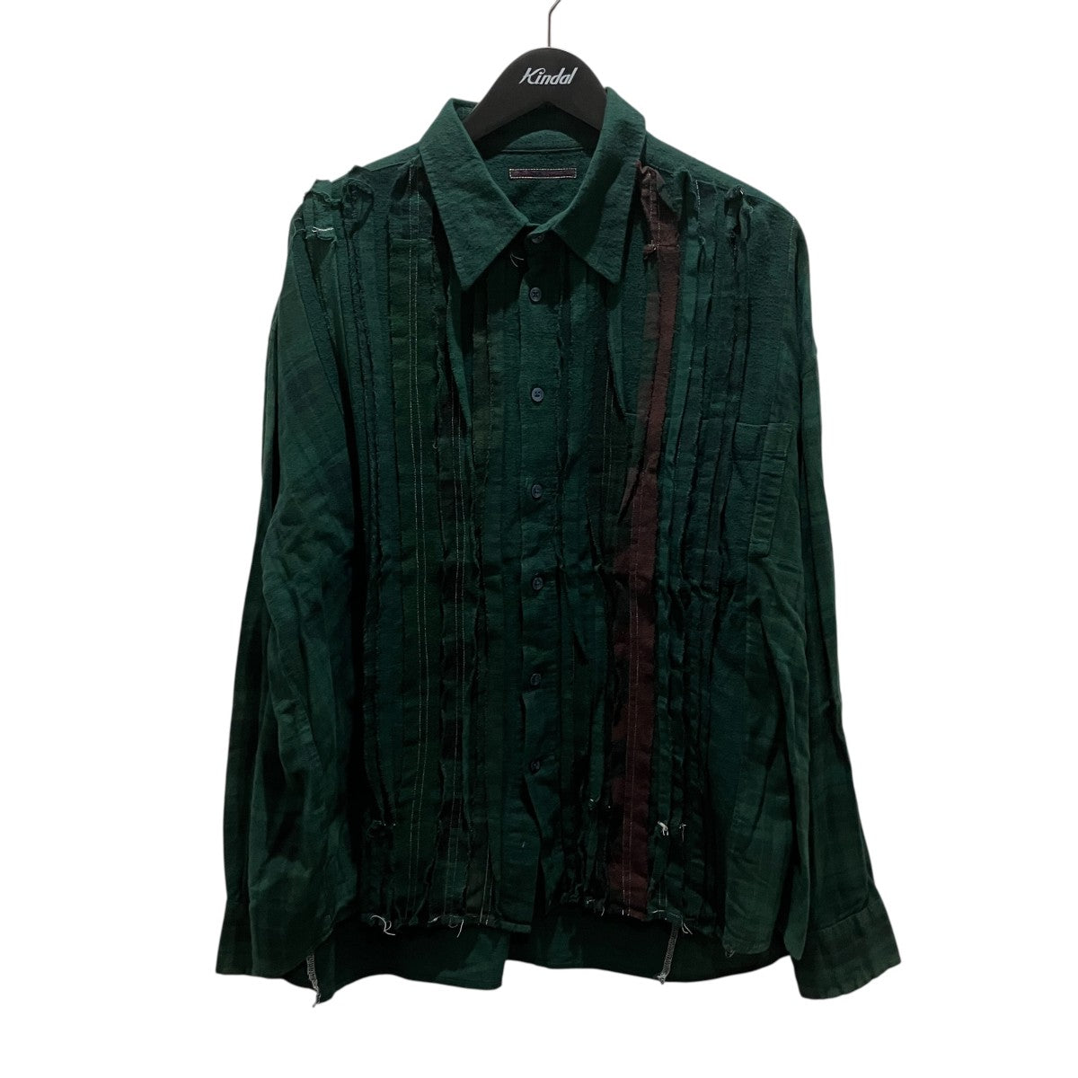 Needles 【Flannel Shirt Ribbon Shirt 】チェックシャツRW397 古着・中古-1枚目のアイテム画像