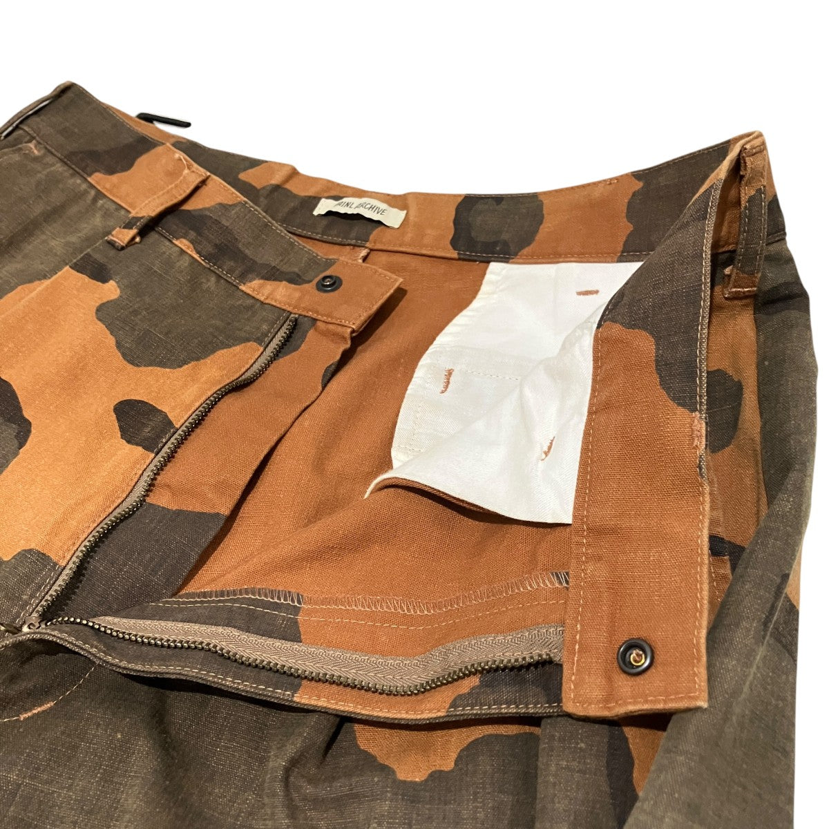 VAINL ARCHIVE 【MIL-TROUSERS】カモフラパンツVAH24S002 古着・中古-5枚目のアイテム画像