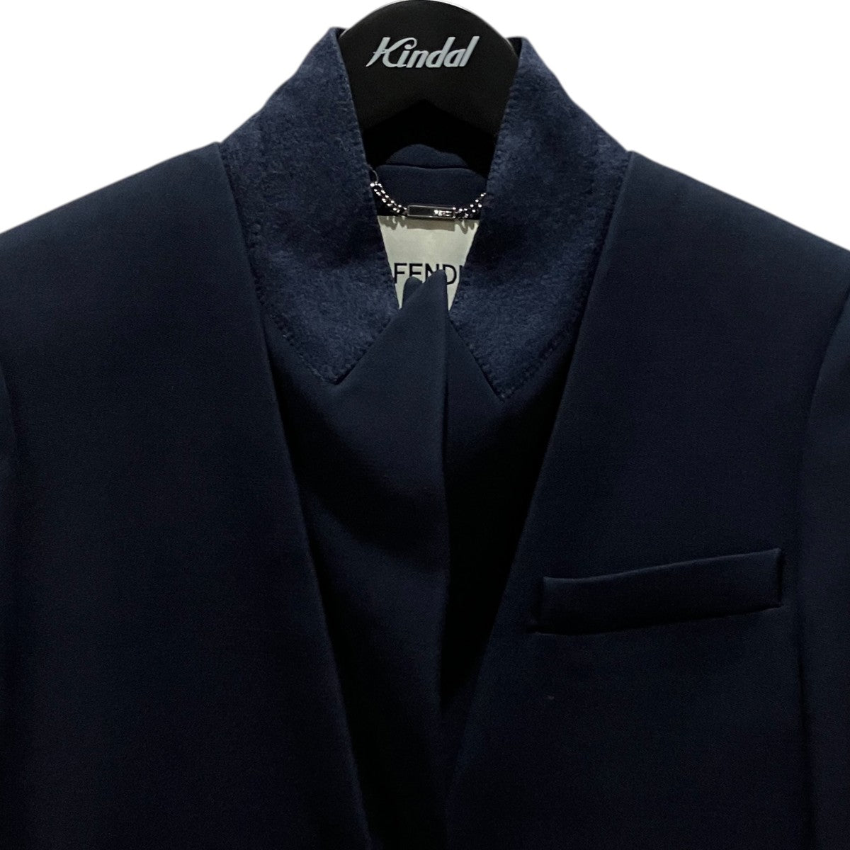 FENDI デザインラペルジャケットFJ7404 AC4G 古着・中古-3枚目のアイテム画像