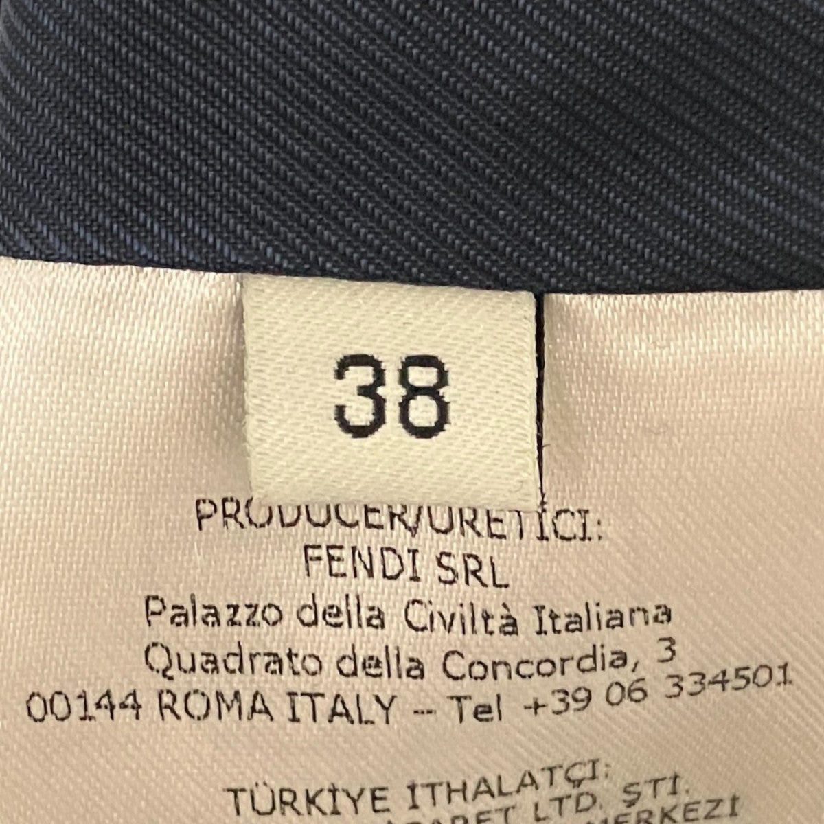 FENDI デザインラペルジャケットFJ7404 AC4G 古着・中古-6枚目のアイテム画像